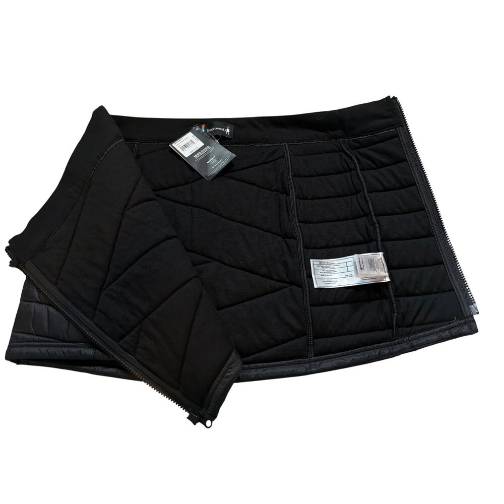 NWT Smartwool Smartloft Quilted Puffer Full Zip Mini Skirt Black Small MSRP$120 - Picture 7 of 17